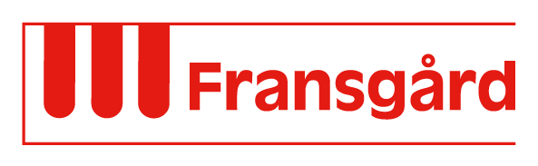 red & white fransgard logo